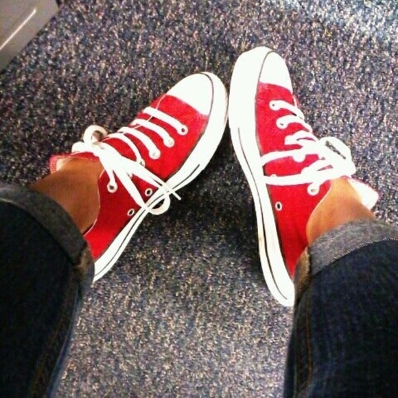 Converse Shoes - New Adult Converse Red All Star Chuck Taylor